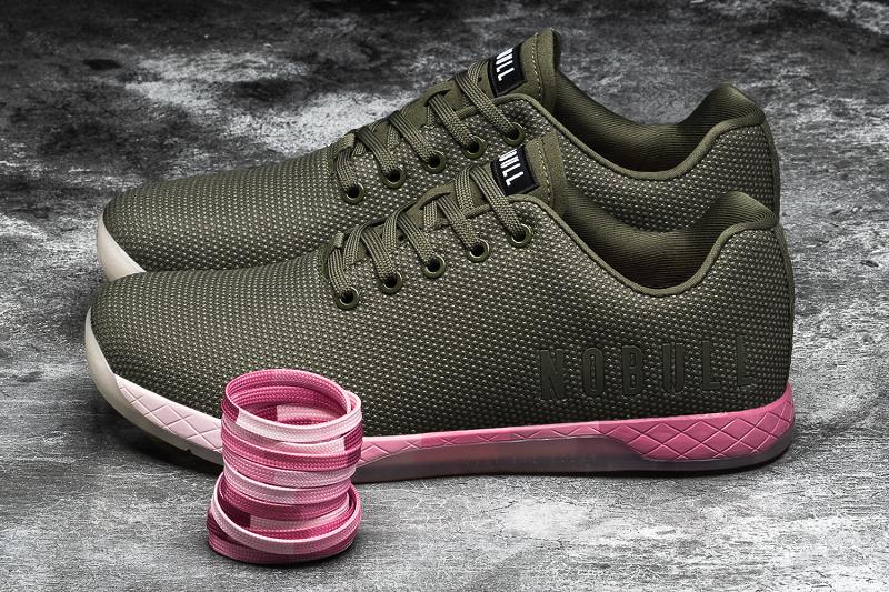 Pink Nobull Army Gradient Women's Trainers | CA L2007I